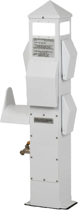 36 INCH Dock Mount Marine Power PEDESTALS