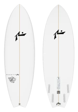 421 Fish 5'10" x 21.0 X 2.38 - 34.00L, Dove, 4x  Futures Fin Boxes, PU - ID:926332