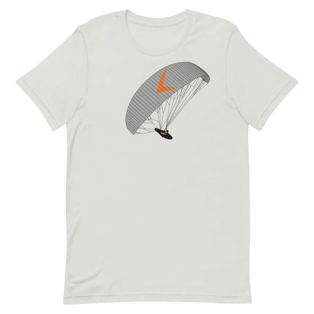 Arced Paragliding | Short-Sleeve Unisex T-Shirt