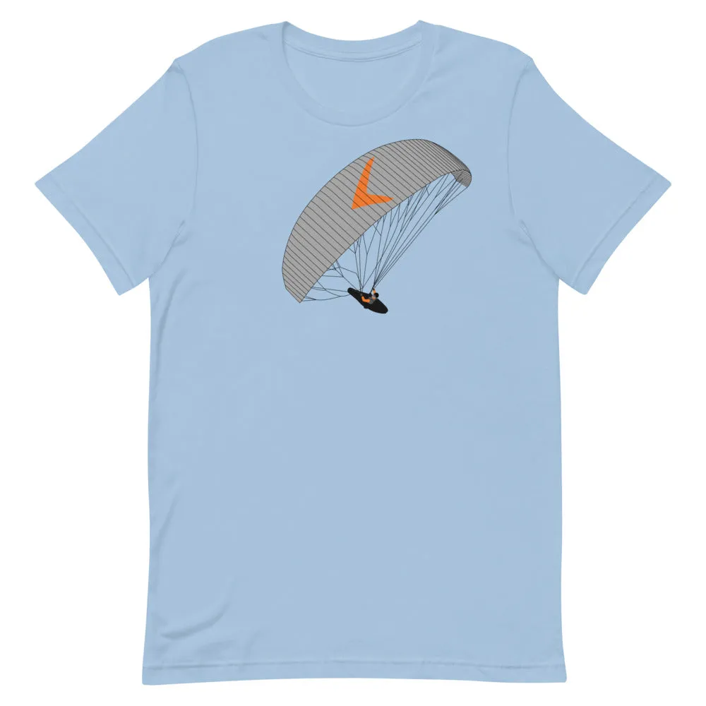 Arced Paragliding | Short-Sleeve Unisex T-Shirt