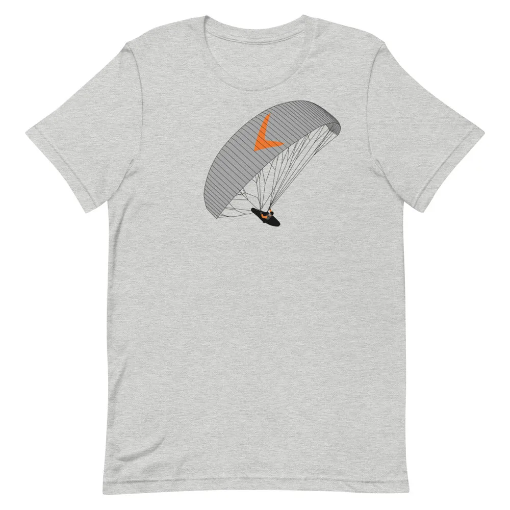 Arced Paragliding | Short-Sleeve Unisex T-Shirt