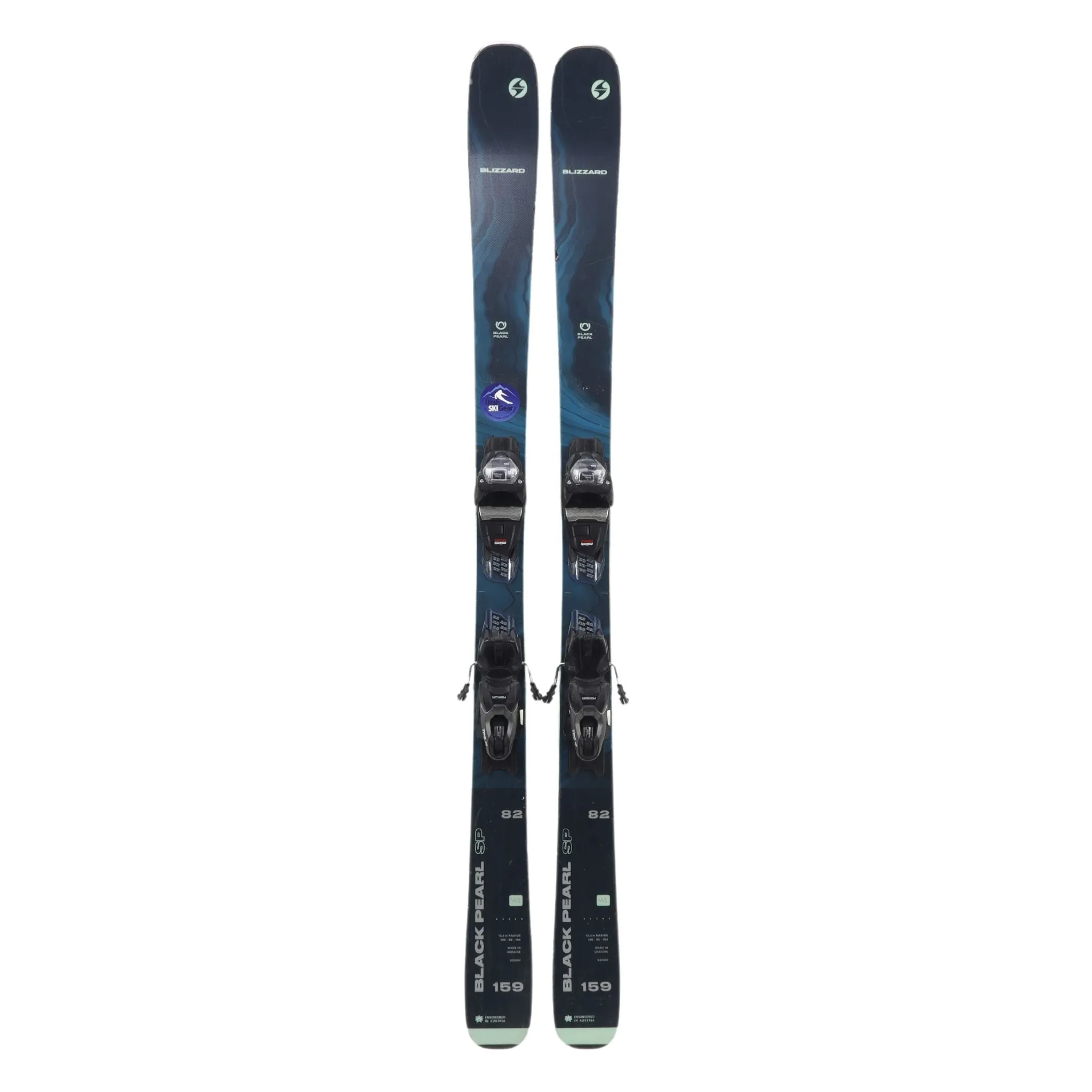 Blizzard Black Pearl 82 Skis   Marker TPC 10 GW Demo Bindings - USED