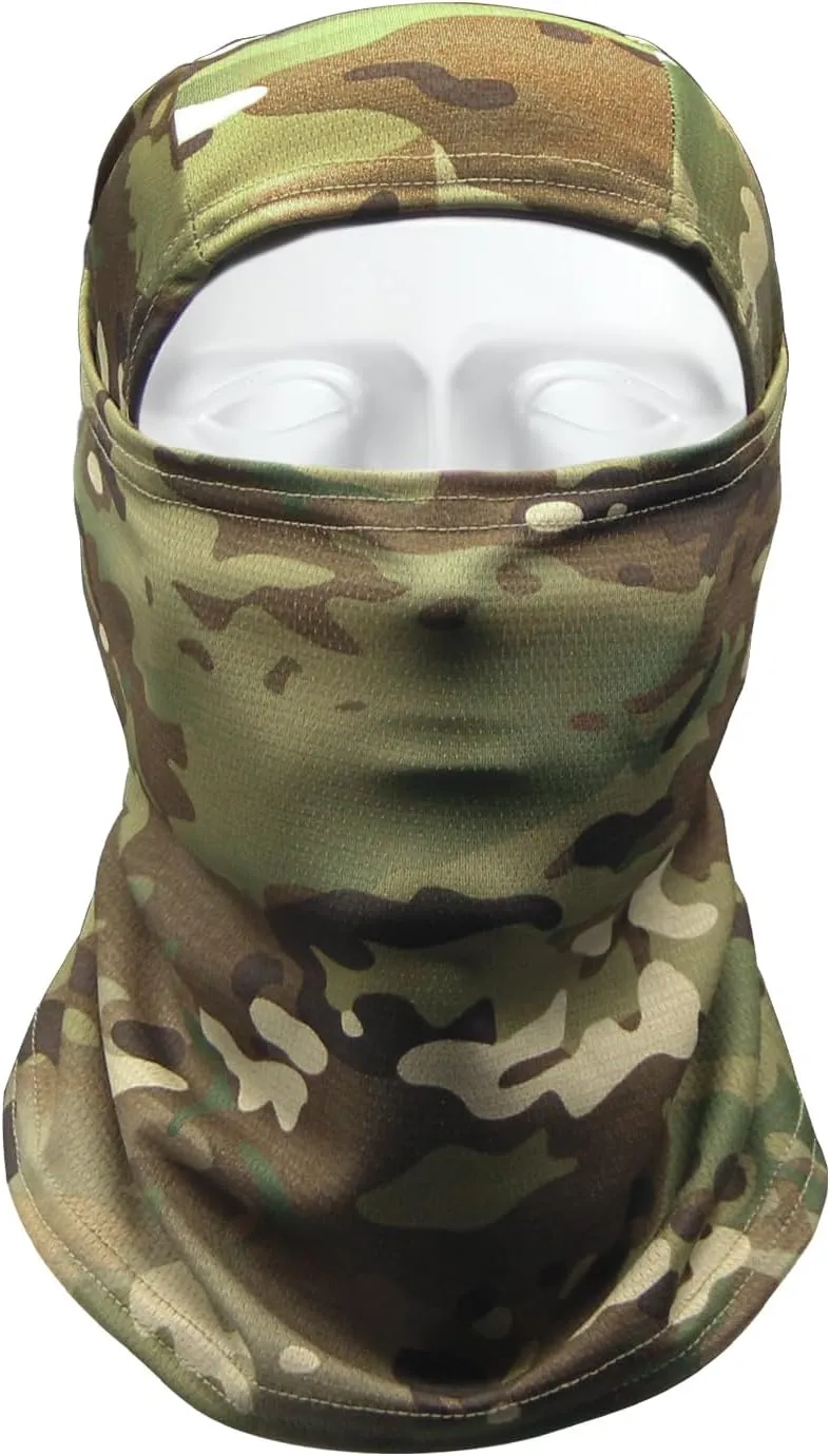 Camo Balaclava Face Mask Ski Mask for Men Women,Shiesty Mask UV Protector for Military Tactical Cycling Hunting Snowboard