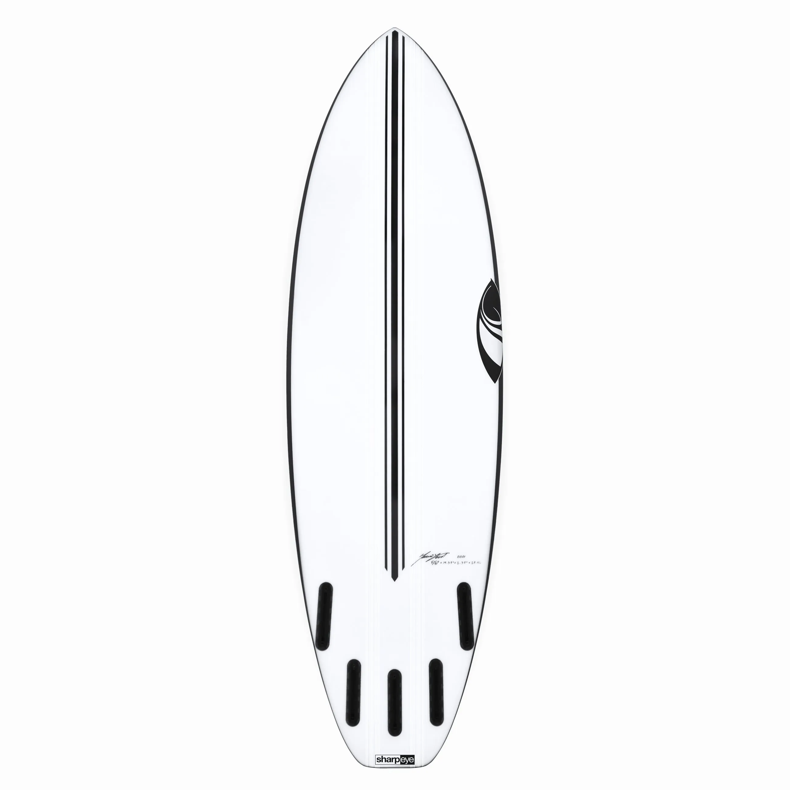 CHEAT CODE (E3 LITE) 5'8" x 19.5 X 2.43 - 28.60L, Squash, 5x  Futures Fin Boxes, Epoxy E3 - ID:875994
