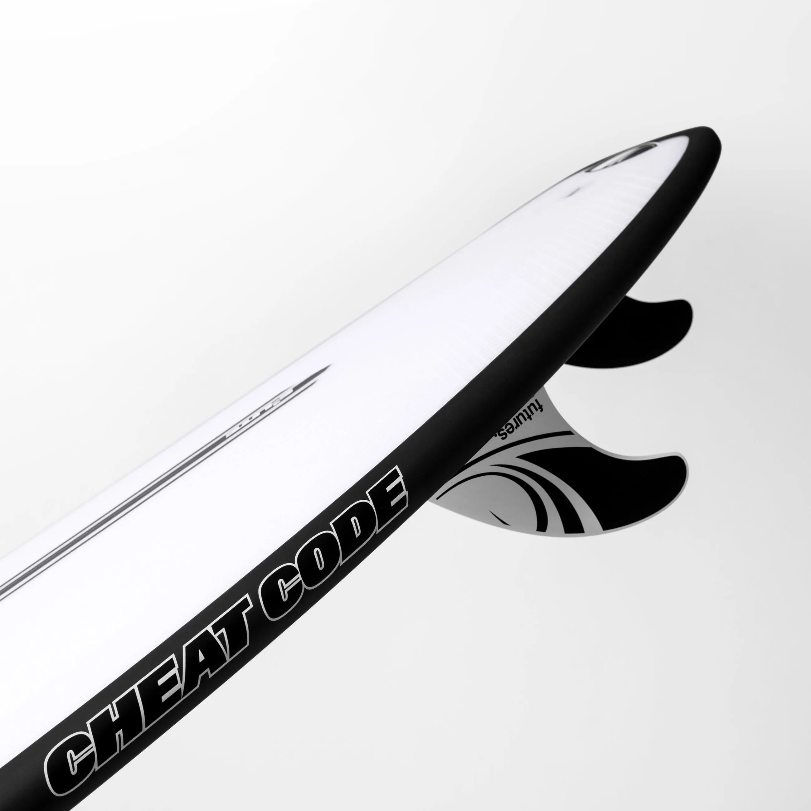 CHEAT CODE (E3 LITE) 5'8" x 19.5 X 2.43 - 28.60L, Squash, 5x  Futures Fin Boxes, Epoxy E3 - ID:875994