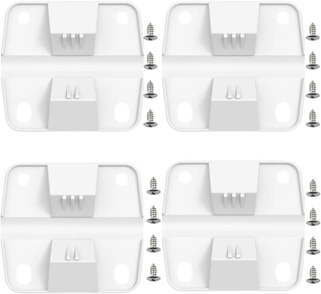 Cooler Hinges Replacement for Coleman,4 Pack Ice Chest Hinges Threaded Compatible, Camping Coolers Accessories for Rubbermaid Cooler Parts Kit