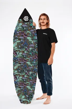 Fantastic Fungi  -  Shortboard Surfboard Cover