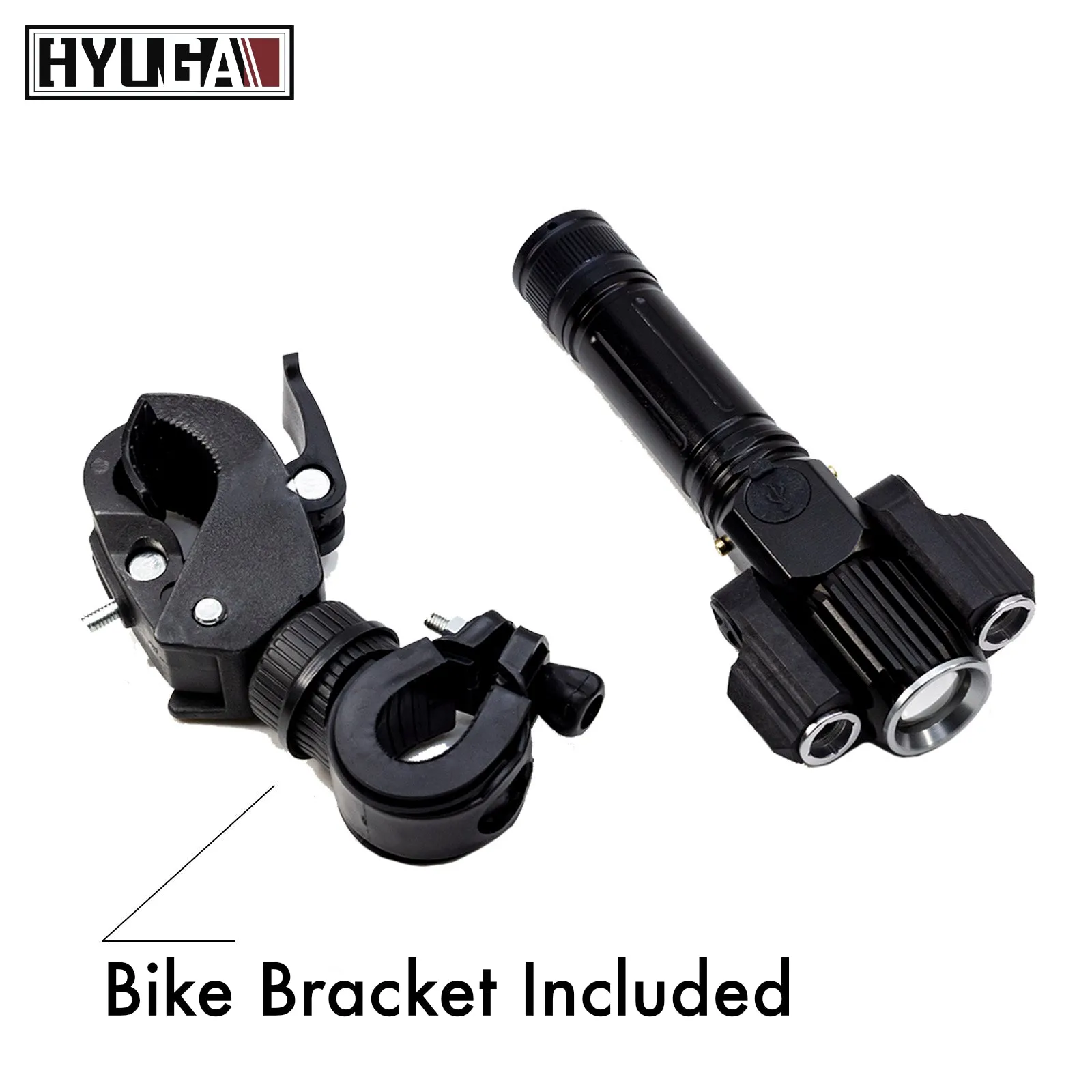 LED Explore Flashlight PX-3 Outdoor Bicycle Use, Super Bright T6 LED Rechargeable