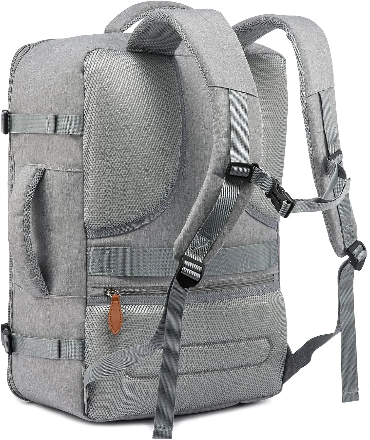 LOVEVOOK Carry on Backpack, 45L Extra Large Travel Backpack for Men & Women Airline Approved, Expandable Large Suitcase Backpacks With 4 Packing Cubes, Aer Travel Pack 3, Water Resistant Weekender Bag