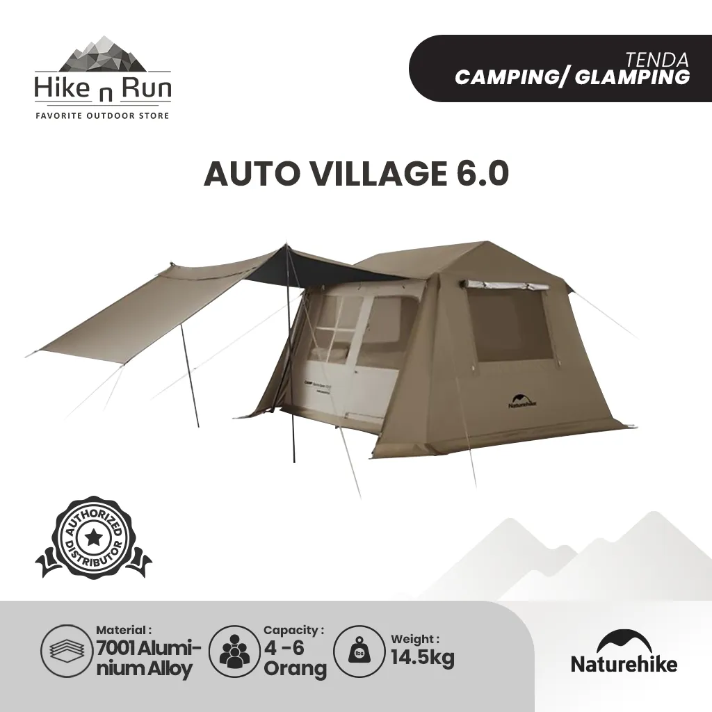 NATUREHIKE VILLAGE 6.0 AUTO TENT CNK2300ZP021
