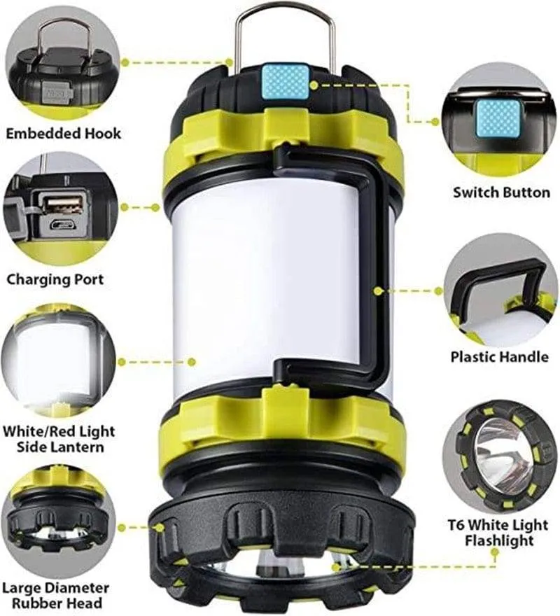 NEW * 6 In 1 Camping Lantern