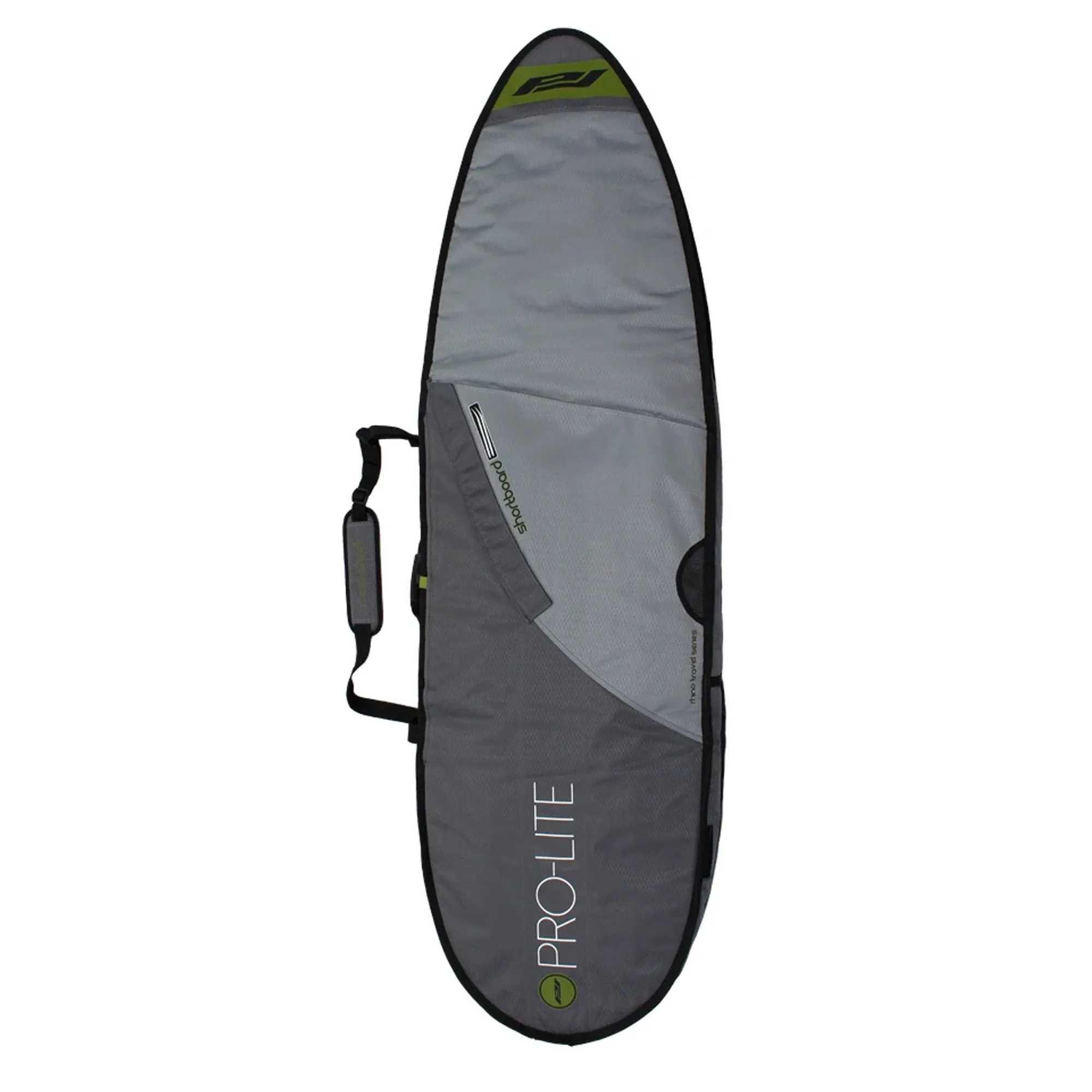 Pro-Lite Rhino Travel Shortboard Surfboard Bag - Grey