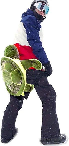 Protective Gear for Skiing Skating Snowboarding Cute Turtle Tortoise Cushion Green