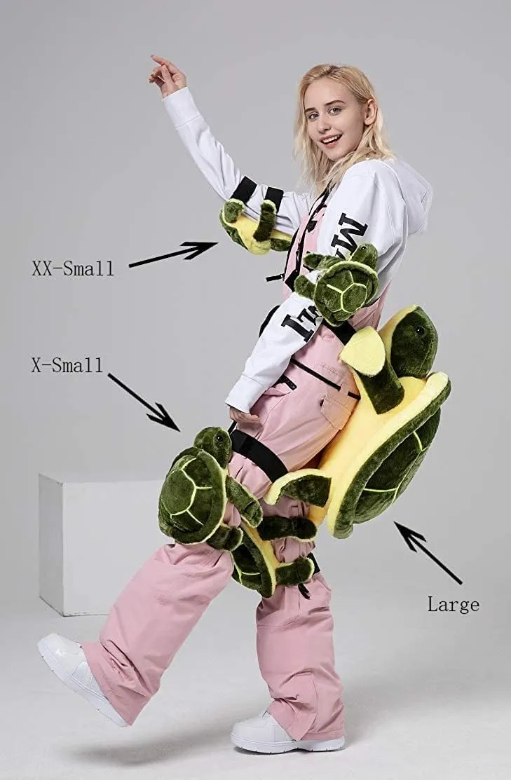 Protective Gear for Skiing Skating Snowboarding Cute Turtle Tortoise Cushion Green