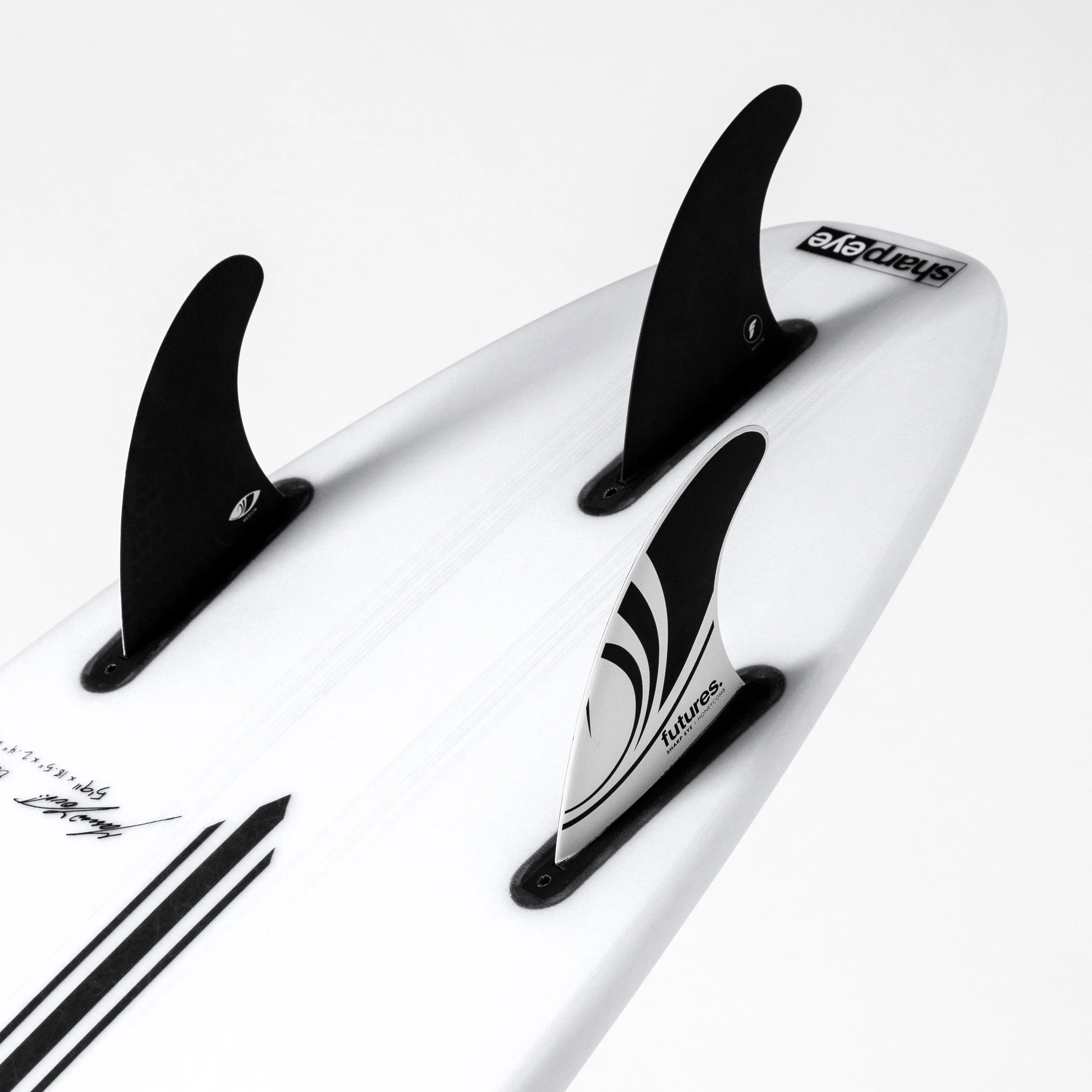 SYNERGY (E3 LITE) 5'2" x 17.25 X 2.0 - 18.60L, Round, 3x  FCS 2 Fin Boxes, Epoxy E3 - ID:878027