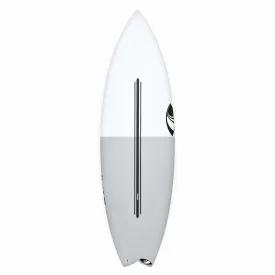 TWIN TURBO (E3 LITE) 6'4" x 21.5 X 2.75 - 40.30L, Swallow, 3x  Futures Fin Boxes, Epoxy E3 - ID:875761