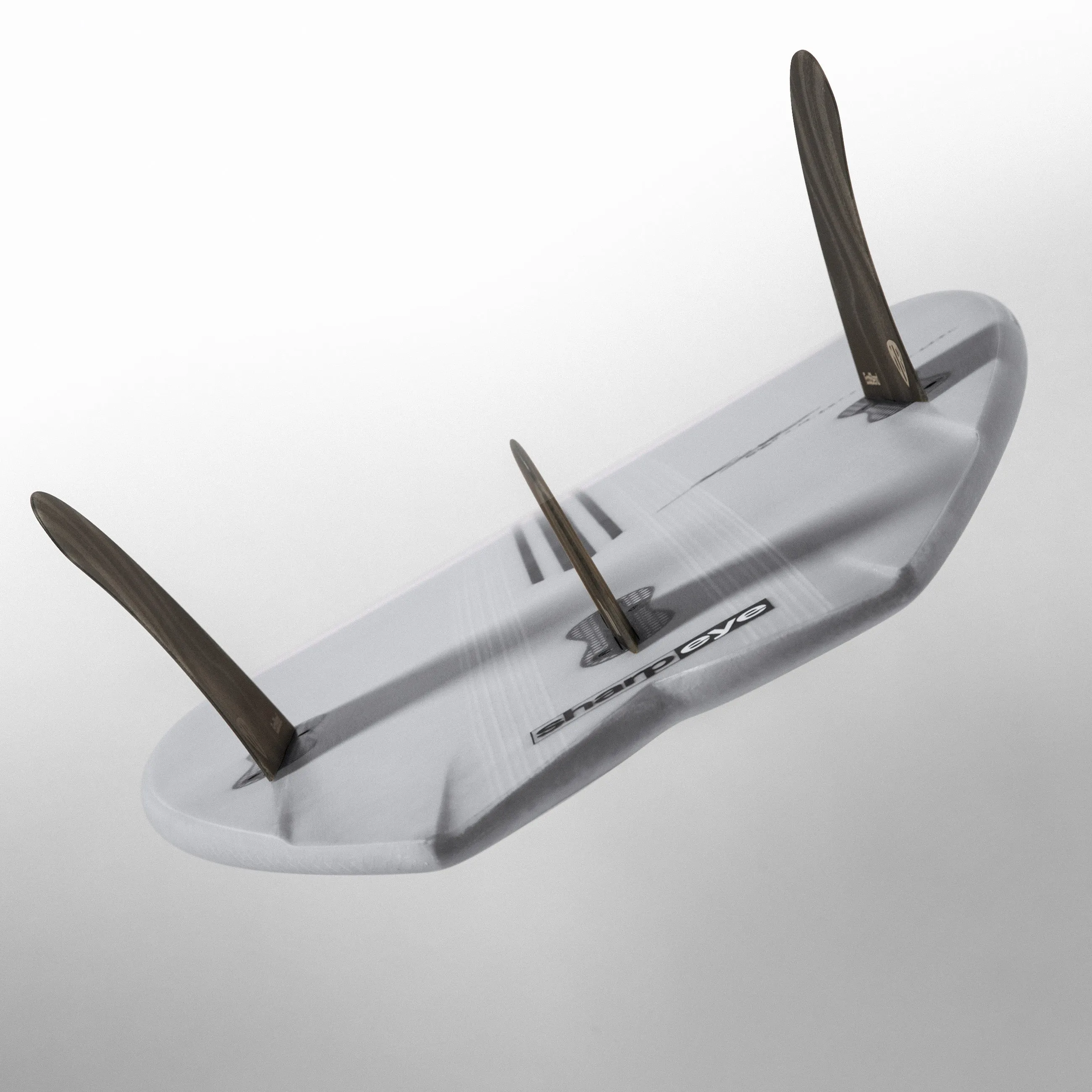 TWIN TURBO (E3 LITE) 6'4" x 21.5 X 2.75 - 40.30L, Swallow, 3x  Futures Fin Boxes, Epoxy E3 - ID:875761