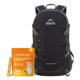 Venture Pal 40L Hiking Backpack and Zero Sugar Electrolyte Powder Orange Flavor