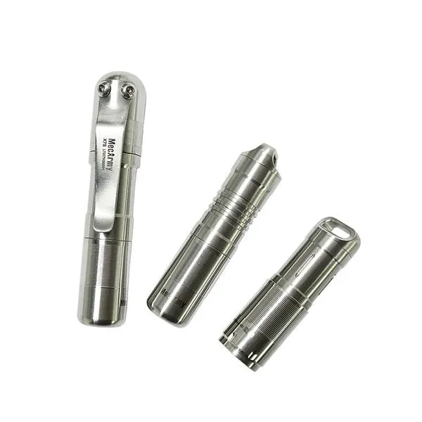X7S Multifunctional EDC Capsule Flashlight & Lighter Kit