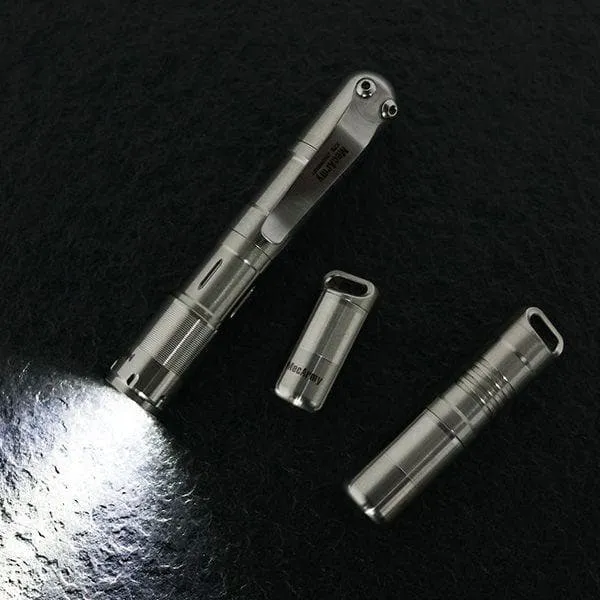 X7S Multifunctional EDC Capsule Flashlight & Lighter Kit