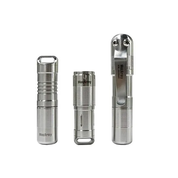X7S Multifunctional EDC Capsule Flashlight & Lighter Kit