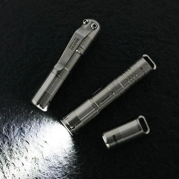 X7S Multifunctional EDC Capsule Flashlight & Lighter Kit